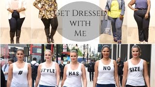 GET DRESSED WITH ME FOR UKPSFW w/ Evans Clothing