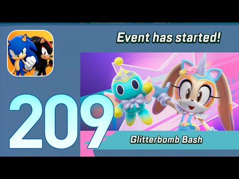 Sonic Forces: Gameplay Walkthrough Part 209 - Glitterbomb Bash! (iOS, Android)
