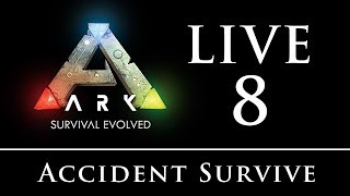 【実況ライブ】ARK アクシデントサバイバーマコ(不在）＆軍曹 軍曹視点Part.8〈公式サーバー回〉