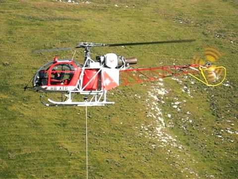 HELISWISS SA315B LAMA  aux Rochers de Naye
