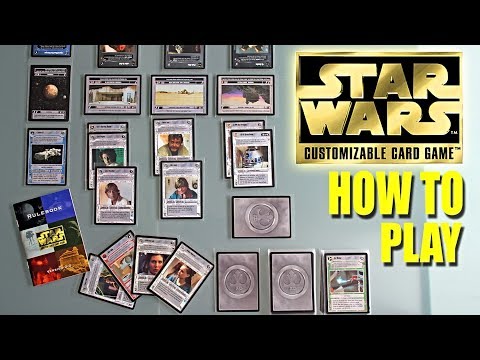 HOW TO PLAY: STAR WARS CCG (1995-2001 Decipher) Customizable Card Game | Rick Adams