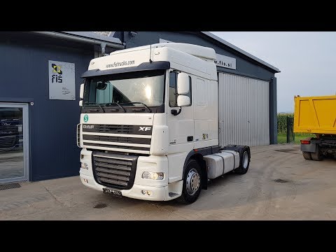TRUCK DAF XF 105.460 4X2 TRACTOR UNIT FIŠ TRUCKS & MACHINERY SLOVENIA