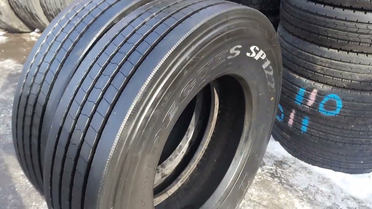 275/80R22.5 Dunlop sp122