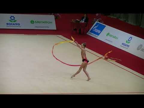 Erbes Emeli (GER) ribbon  Moscow YOG Qualification 2018