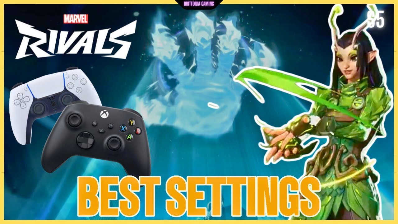 Marvel Rivals BEST Console Controller Settings — britt0nia