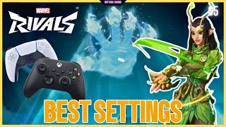 Marvel Rivals BEST Console Controller Settings