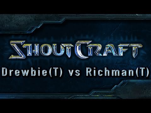 SHOUTcraft: Match 2 - Drewbie (T) vs Richman (T)