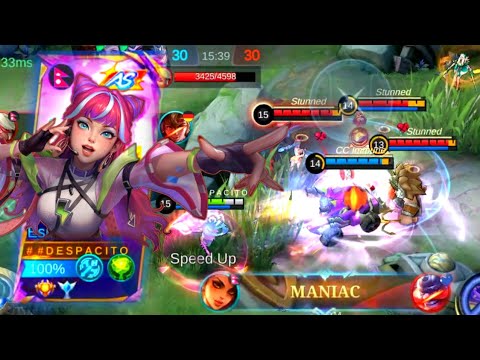 MANIAC!! Esmeralda in the late game is Unstoppable!! 🙀🤯 // Esme best Damage build!!💀