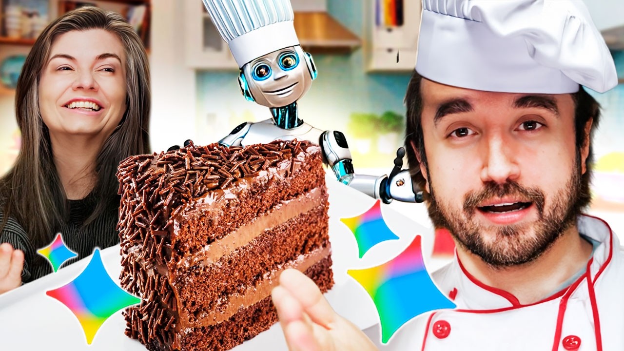 O BOLO É UMA MENTIRA! | Realidade X I.A