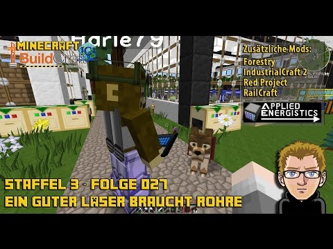 Let´s Play Buildcraft [HD+] S03E027 - Gute Laser brauchen Rohre