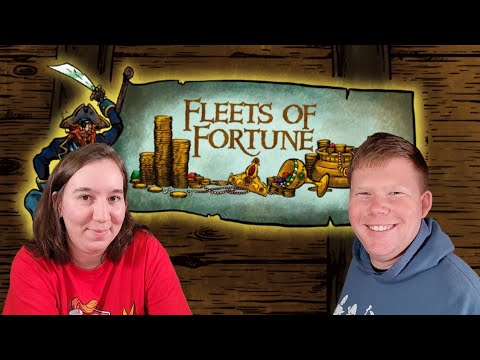 Board Game Vlog! (Fleets Of Fortune)