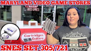 Visiting Video Game Stores in Maryland! Full SNES Set UPDATE? 305/721!