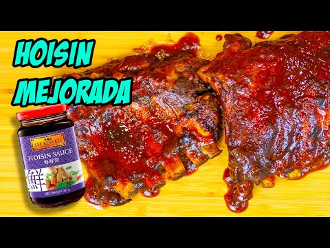 Costillas de cerdo en olla lenta con salsa Hoisin
