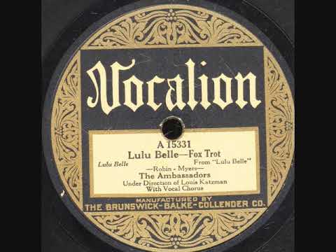 LuLu Belle The Girl Friend -The Ambassadors