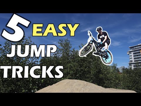 5 Easy Jump Tricks For Beginners // Mountain Bike Skills