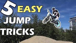 5 Easy Jump Tricks For Beginners // Mountain Bike Skills