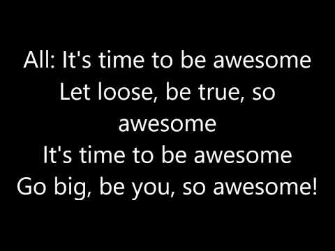 Time to Be AWESOME LYRIC |MLP|