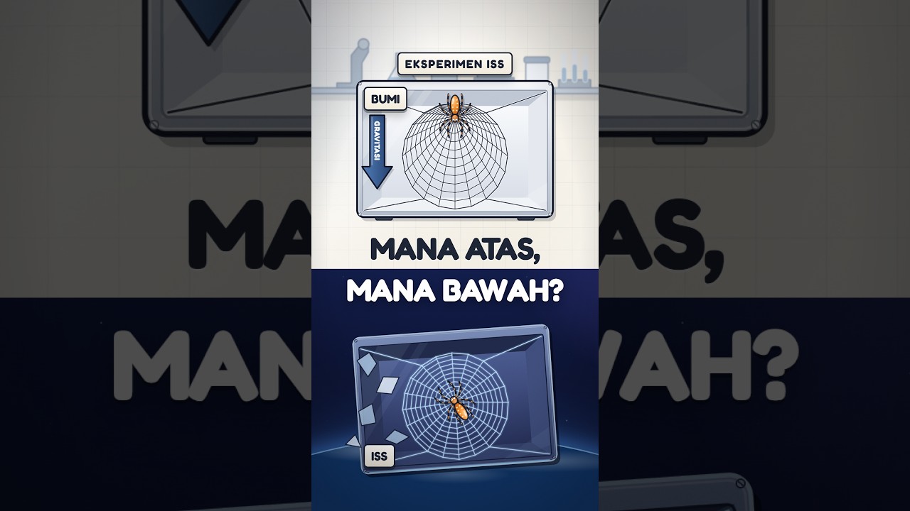 Eksperimen Laba-laba Dikirim ke Luar Angkasa