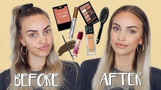 2019 DRUGSTORE EVERYDAY HAIR &amp; MAKEUP TUTORIAL // Erin Scott