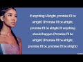 Jhené Aiko Promises Lyrics