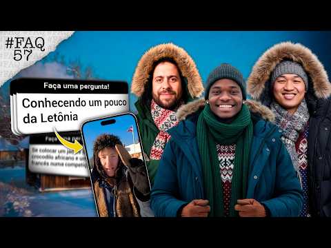 #FAQ #57 | REAGINDO AO NOSSO INSCRITO QUE MORA NA LETÔNIA | #3CONTINENTES