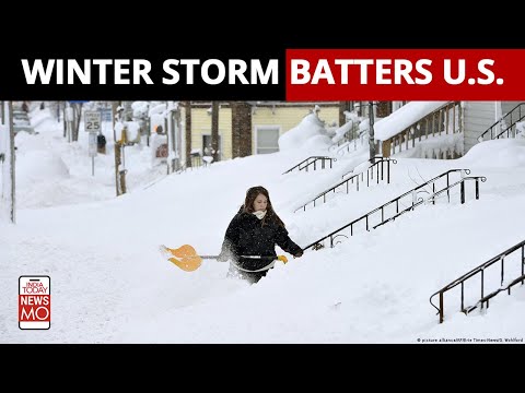 US Bomb Cyclone: New York Under State Of Emergency, Millions Trapped As Temp Dips To -45°C