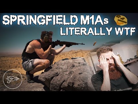 NOTHING MAKES SENSE 😭: Springfield Armory M1As [Review]