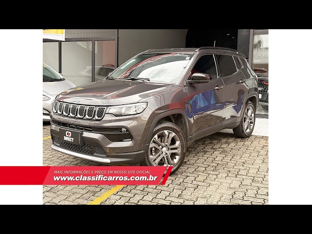 Vídeo JEEP COMPASS 1.3 T270 TURBO FLEX LONGITUDE AT6