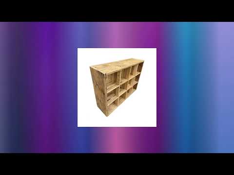 Scaffold Cube Storage compatible with ikea Kallax unit and other inserts