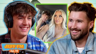 BRYCE HALL&#39;S WILD HOOKUP WITH TANA, SENDS LOGAN PAUL A MESSAGE, &amp; MISSES HIS EX | JEFF FM | Ep. 72