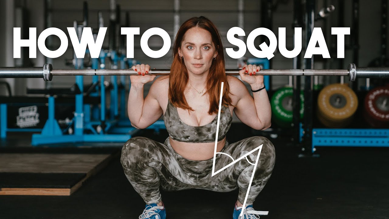 How to Squat with Good Form - Quick and Easy Technique Fix - YouTube