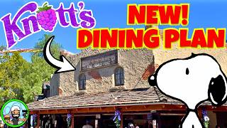NEW! Knott's Berry Farm Dining Plan Food Options! | WHAT to EAT Foodie Guide 2026