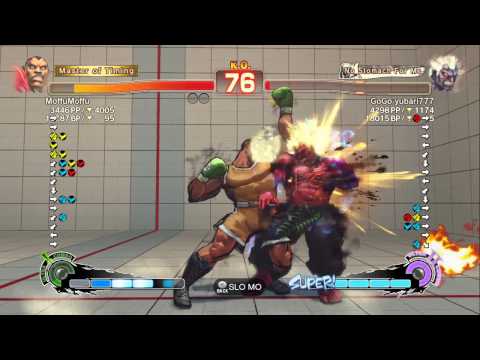 MoffuMoffu (Boxer) VS GoGo yubari777 (Oni) Super Street Fighter IV Arcade Edition 2012 720p HD
