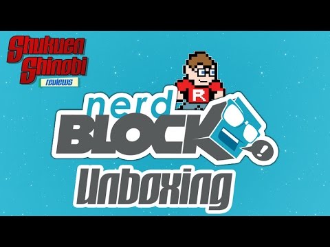 Unboxing: Nerd Block - July, 2014