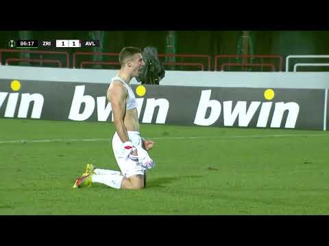 HŠK Zrinjski Mostar 1:1 Aston Villa FC | Pogodak Matije Malekinušića | Komentator Saudin Gabela