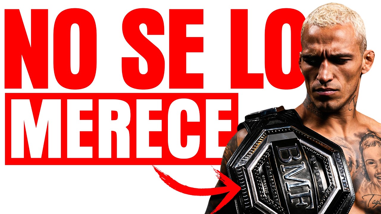Charles Oliveira NO es un BMF!
