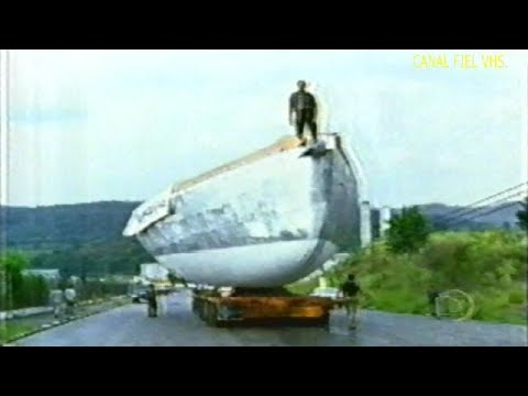 Rede Globo e RBS TV RS - Globo Repórter incompleto 'Amir Klink' + intervalos 21/12/2001