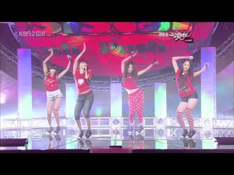 100607 (Full HD) Sistar 씨스타  -  Push Push (푸쉬푸쉬) [Live]