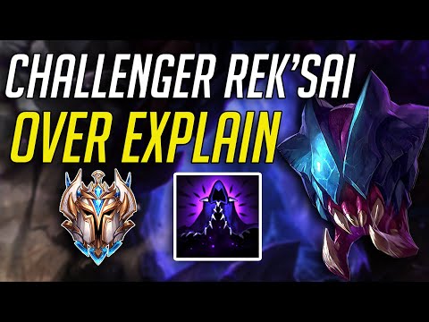 Challenger Lethality Rek'Sai vs Rank 1 Jungler Tarzaned - Over Explained