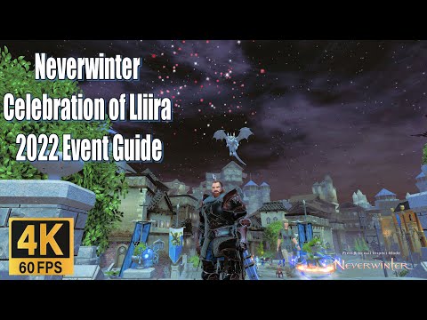 Neverwinter Celebration of Lliira 2022 Event Guide