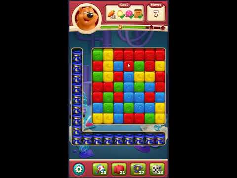 Toon Blast Level 2046 - NO BOOSTERS 🐻🐺🐱 | SKILLGAMING ✔️