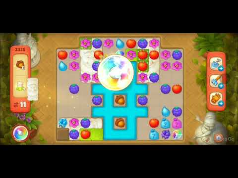 Walkthrough Gardenscapes Level 2335