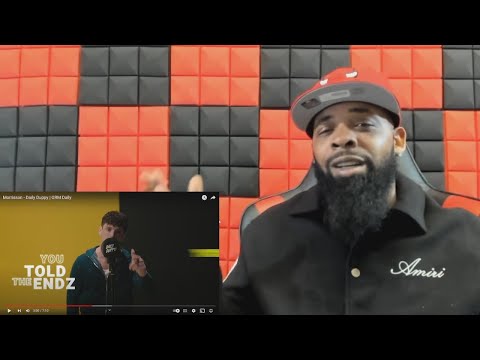 AMERICAN RAPPER REACTS TO -Morrisson - Daily Duppy | GRM Daily