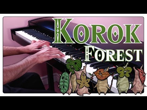 The Legend of Zelda: Breath of the Wild - Korok Forest - Piano Video