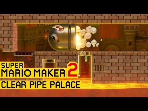 Clear Pipe Palace - Super Mario Maker 2