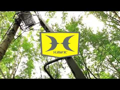 Largest, Most Comfortable Ladder Stand - SASQUATCH by HAWK