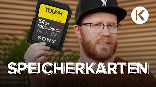Speicherkarten: Worauf du achten solltest (SD, CFexpress, UHS-II, etc.)
