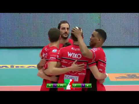 Highlights Wixo LPR Piacenza - Taiwan Excellence Latina 3-2 (14-01-18)