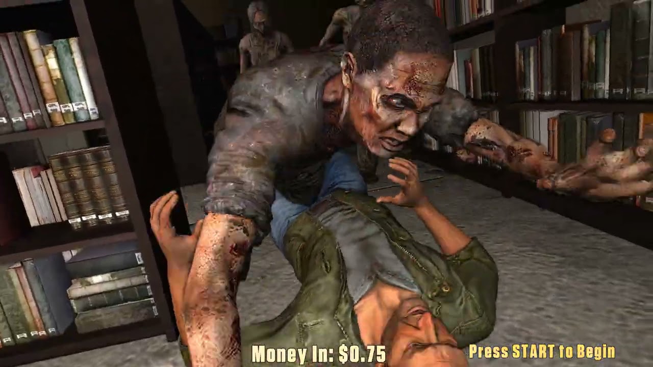 THE WALKING DEAD THE ARCADE - 4K - STORY MODE - PC TEKNOPARROT 2025  - UK ARCADES