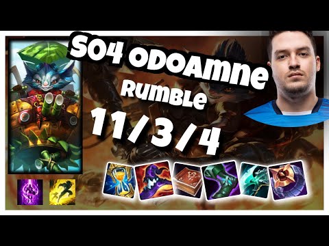 Rumble vs Fiora S04 Odoamne TOP (11/3/4) - v10.25